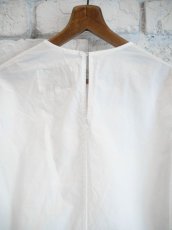 画像5: R&D.M.Co- / OLDMAN'S TAILOR GARMENT DYE BALLOON SLEEVE BLOUSE オールドマンズテーラー アールアンドディーエムコー　ガーメントダイ バルーンスリーブブラウス（6782a1） (5)