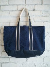 画像1: OUTIL SAC COLMAR インディゴキャンバストート L（OV-G002） (1)