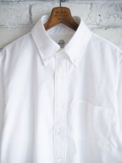 画像2: D.C.WHITE IVY B.D.Shirt PINPOINT OXFORD ディーシーホワイト アイビーピンポイントオックスフォードボタンダウンシャツ(D241660-20) (2)