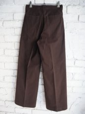 画像7: blurhms（レディース） Brushed Twill Slacks ブラームス ブラッシュドツイルスラックス（BHSW24F3） (7)