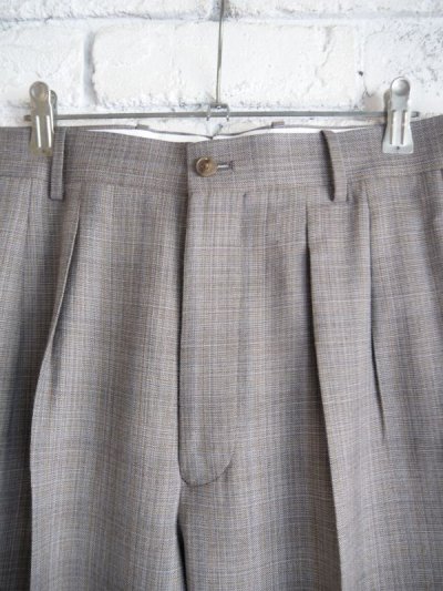 画像2: MAATEE&SONS 永遠SLACKS  WOOLMATCHECK マーティーアンドサンズ  永遠スラックス （MT4303-0203B）