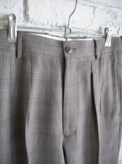 画像3: MAATEE&SONS 永遠SLACKS  WOOLMATCHECK マーティーアンドサンズ  永遠スラックス （MT4303-0203B） (3)