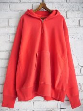 画像1: A.PRESSE Vintage Half Zip Sweat Hoodie アプレッセ  ハーフジップスウェットフーディー (24AAP-05-07K) (1)