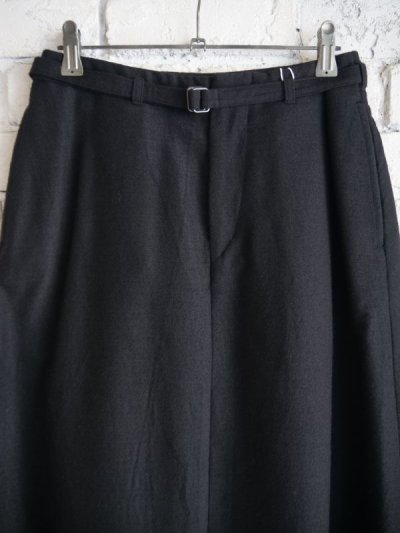 画像2: blurhms（レディース）Wool Napping Belted Skirt ブラームス ウールナッピングベルトスカート（BHSW24F5）