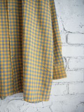 画像4: MAATEE&SONS GUPTA KHADI COTTON CHECK SHIRTS  マーティーアンドサンズ  グプタカディコットンチェックシャツ（MT4303-0604C） (4)