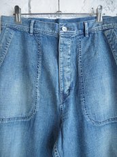 画像2: MAATEE&SONS US NAVY DENIM PANTS マーティーアンドサンズ  US NAVY デニムパンツ （MT4303-0217A） (2)