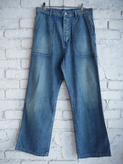 画像1: MAATEE&SONS US NAVY DENIM PANTS マーティーアンドサンズ  US NAVY デニムパンツ （MT4303-0217A）