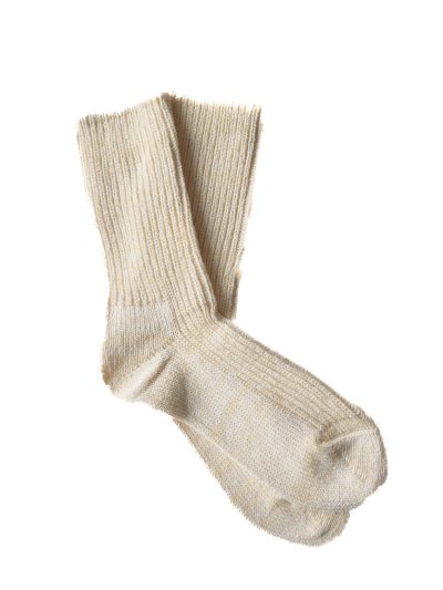 画像2: ROTOTO RECYCLED COTTON MARL SOCKS ロトト リサイクルコットンソックス（R1538-242）