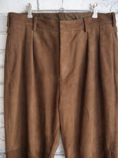 画像2: A.PRESSE Suede Trousers アプレッセ スウェードトラウザース(24AAP-04-01H ) (2)