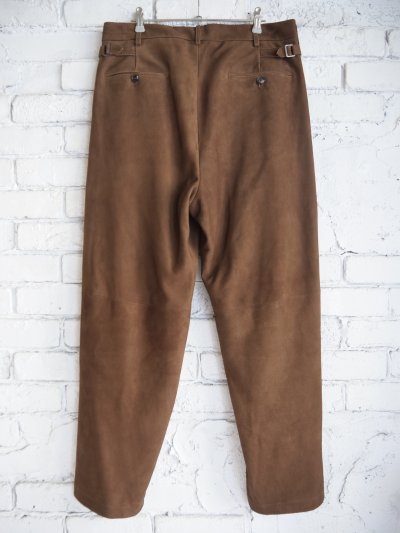 画像3: A.PRESSE Suede Trousers アプレッセ スウェードトラウザース(24AAP-04-01H )