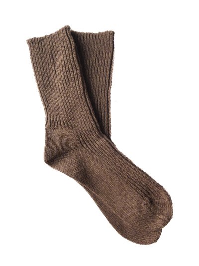 画像2: ROTOTO RECYCLED COTTON MARL SOCKS ロトト リサイクルコットンソックス（R1538-242）