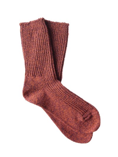 画像2: ROTOTO RECYCLED COTTON MARL SOCKS ロトト リサイクルコットンソックス（R1538-242）