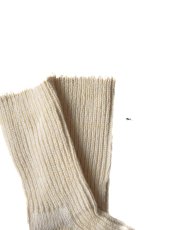 画像3: ROTOTO RECYCLED COTTON MARL SOCKS ロトト リサイクルコットンソックス（R1538-242） (3)