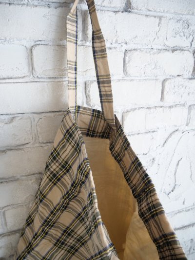 画像3: R&D.M.Co- / OLDMAN'S TAILOR TARTAN CHECK BAG  アールアンドディーエムコーオールドマンズテーラー タータンチェックバッグ（6961）