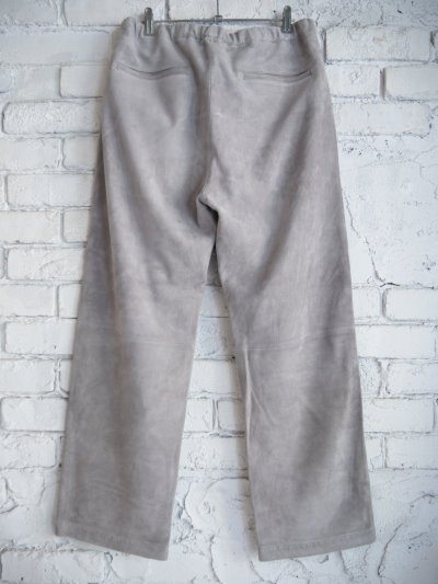 画像3: HERILL Lamb suede Easypants ヘリル ラムスエードイージーパンツ(24-030-HL-8080-30)