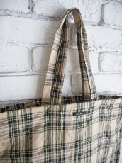 画像3: R&D.M.Co- / OLDMAN'S TAILOR TARTAN CHECK BAG  アールアンドディーエムコーオールドマンズテーラー タータンチェックバッグ（6961） (3)