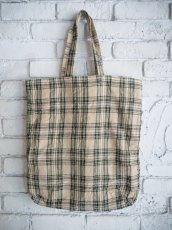 画像6: R&D.M.Co- / OLDMAN'S TAILOR TARTAN CHECK BAG  アールアンドディーエムコーオールドマンズテーラー タータンチェックバッグ（6961） (6)