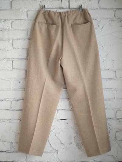 画像3: HERILL Cashmere waffle Easypants ヘリル カシミヤワッフルイージーパンツ(24-030-HL-8120-30)