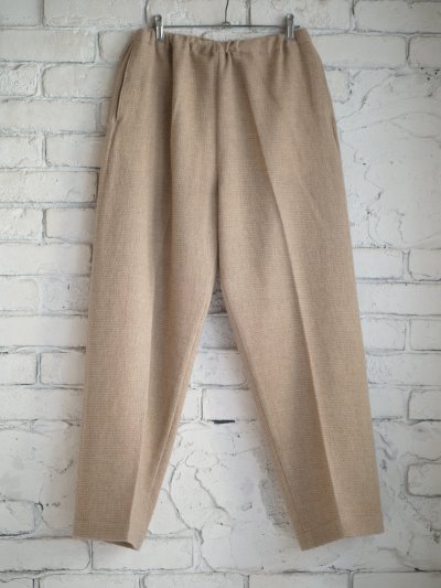 画像1: HERILL Cashmere waffle Easypants ヘリル カシミヤワッフルイージーパンツ(24-030-HL-8120-30)