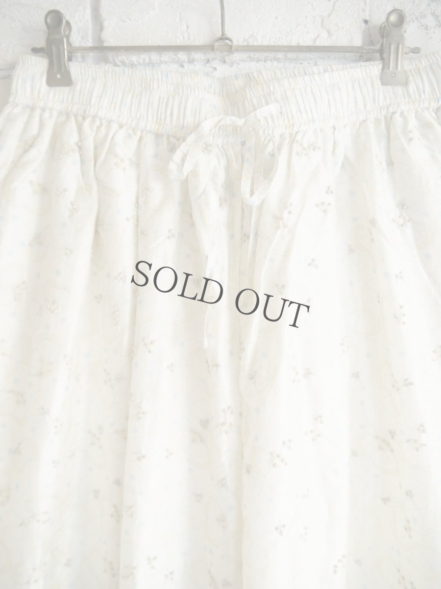 画像2: BUNON ブノン エンブロイダリータックパンツ(BN2462) (2)