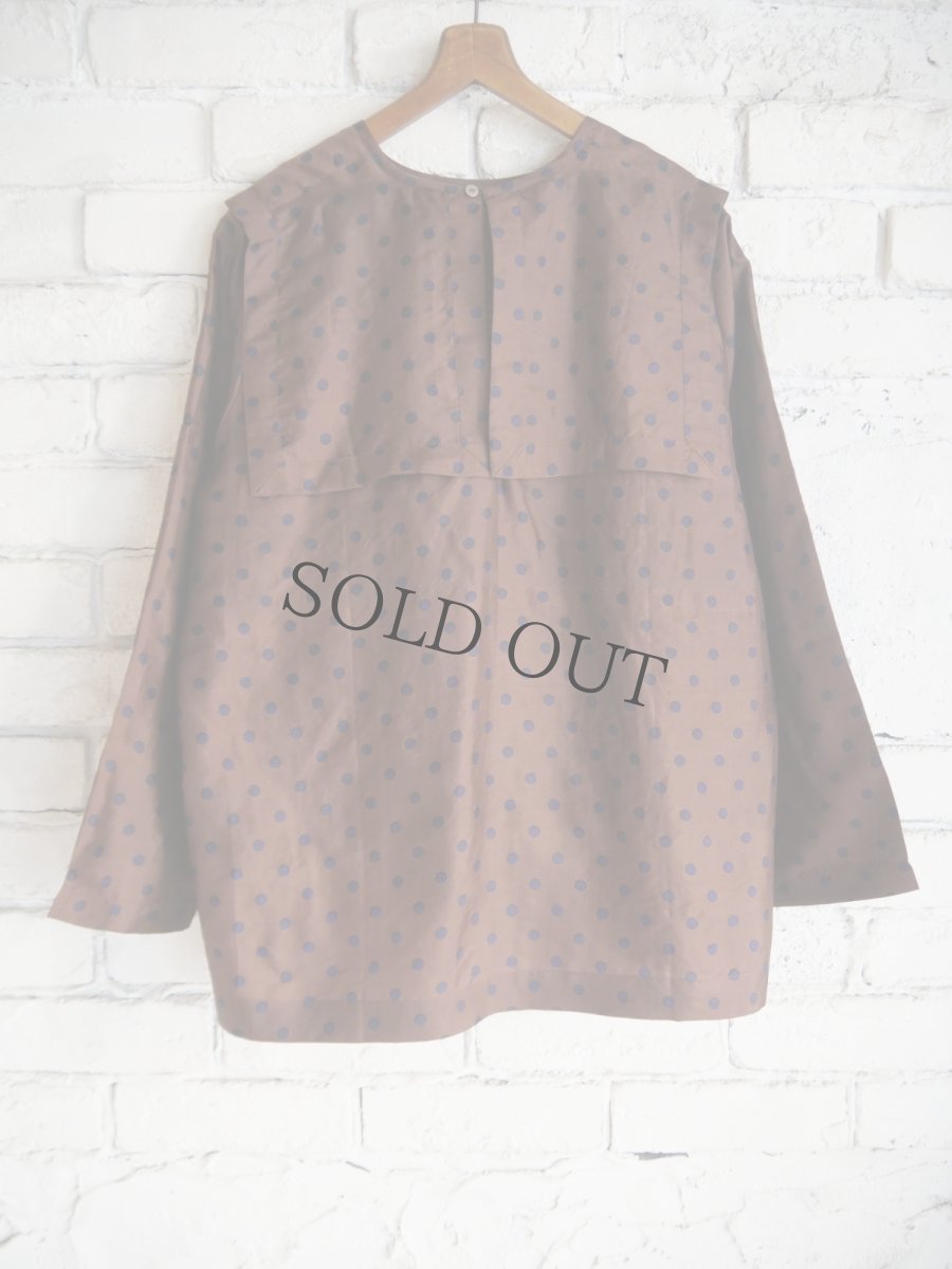 画像4: BUNON ブノン バックボタンセーラーブラウス(BN2457) (4)