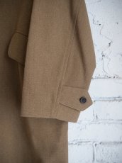 画像3: blurhms （レディース）Tweed Sniper Cape Collar Coat ブラームス ツイードスナイパーケープカラーコート（BHS24F016WTw） (3)