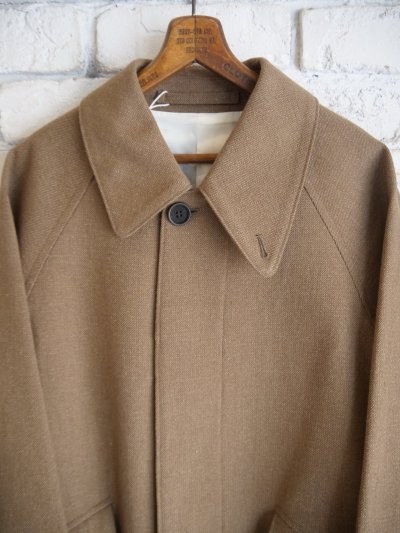 画像2: blurhms （レディース）Tweed Sniper Cape Collar Coat ブラームス ツイードスナイパーケープカラーコート（BHS24F016WTw）