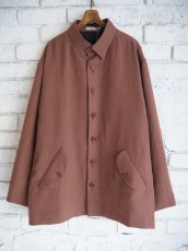 画像1: Gorsch Bouncing Wool Rayon Cover Jacket  ゴーシュ バウンシングウールレーヨンカバージャケット (12-2ND-JK01-WR) (1)