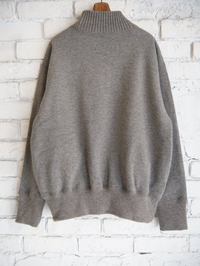 画像3: Slopeslow Wool French Terryturtle neck sweatshirt スロープスロウ  タートルネックスウェットシャツ（1243018）