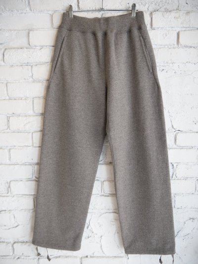 画像1: Slopeslow Wool French Terry truck pants スロープスロウ ウールフレンチテリー タックパンツ（1243019）