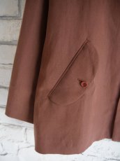 画像4: Gorsch Bouncing Wool Rayon Cover Jacket  ゴーシュ バウンシングウールレーヨンカバージャケット (12-2ND-JK01-WR) (4)