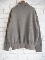 画像5: Slopeslow Wool French Terryturtle neck sweatshirt スロープスロウ  タートルネックスウェットシャツ（1243018） (5)