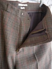 画像4: blurhms（ユニセックス）Classic Houndstooth Trousers ブラームス クラシックハウンドトゥーストラウザース（BHS24F006Hdt） (4)