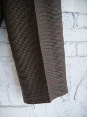 画像5: blurhms（ユニセックス）Classic Houndstooth Trousers ブラームス クラシックハウンドトゥーストラウザース（BHS24F006Hdt） (5)