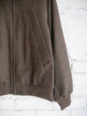 画像3: blurhms Classic Houndstooth Harrington Jacket ブラームス クラシックハウンドトゥースハリントンジャケット（BHS24F027Hdt） (3)