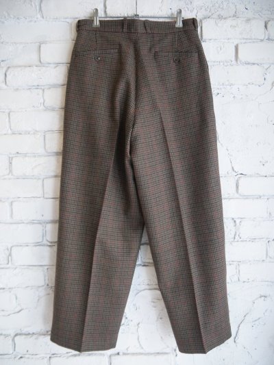 画像3: blurhms（ユニセックス）Classic Houndstooth Trousers ブラームス クラシックハウンドトゥーストラウザース（BHS24F006Hdt）