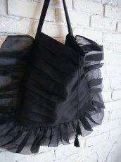 画像2: BUNON Tuck Ruffle Big Bag ブノン タックラッフルビッグバッグ(BN2471) (2)