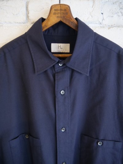 画像2: HERILL Cotton Cashmere Workshirts ヘリル コットンカシミヤワークシャツ (24-050-HL-8040-30)