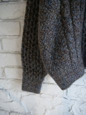 画像5: HERILL Cashmere nep Cable Sweater ヘリル カシミヤネップケーブルセーター (24-080-HL-8200-30) (5)