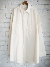 画像1: HERILL Cotton Cashmere Workshirts ヘリル コットンカシミヤワークシャツ (24-050-HL-8040-30) (1)