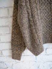 画像5: HERILL Cashmere nep Cable Sweater ヘリル カシミヤネップケーブルセーター (24-080-HL-8200-30) (5)