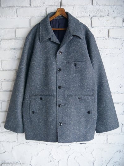 画像1: Gorsch Mottled Melton Jacket  ゴーシュ メルトンジャケット (12-2ND-JK05)