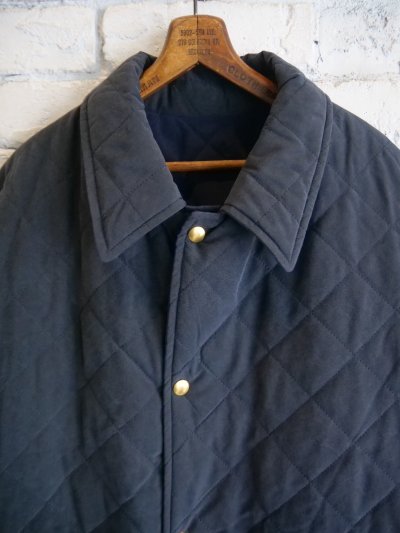 画像2: A.PRESSE Silk Taffeta Quilted Coat  アプレッセ シルクタフタキルティングコート (24AAP-01-19H)