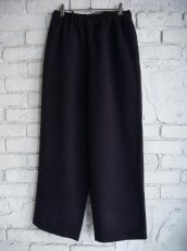 画像1: Gorsch Wool Rayon Velvet Yam Easy Trousers ゴーシュ ウールレーヨンベルベットイージートラウザー (12-2ND-TR03-RV) (1)