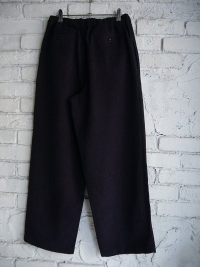 画像3: Gorsch Wool Rayon Velvet Yam Easy Trousers ゴーシュ ウールレーヨンベルベットイージートラウザー (12-2ND-TR03-RV)