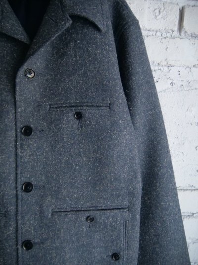 画像2: Gorsch Mottled Melton Jacket  ゴーシュ メルトンジャケット (12-2ND-JK05)