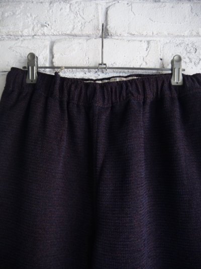 画像2: Gorsch Wool Rayon Velvet Yam Easy Trousers ゴーシュ ウールレーヨンベルベットイージートラウザー (12-2ND-TR03-RV)