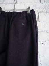 画像3: Gorsch Wool Rayon Velvet Yam Easy Trousers ゴーシュ ウールレーヨンベルベットイージートラウザー (12-2ND-TR03-RV) (3)