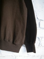 画像3: blurhms Co/Silk Nep Harf-Zip ブラームス コットンシルクネップハーフジップ (BHS24F038Si) (3)