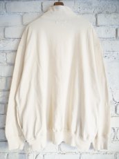 画像4: blurhms Co/Silk Nep Harf-Zip ブラームス コットンシルクネップハーフジップ (BHS24F038Si) (4)